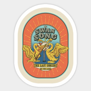 The Swan Song Sticker